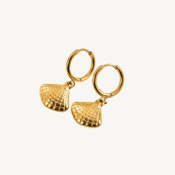 Seashell Drop Earrings