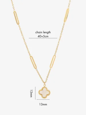 Haute Haus - Iconic Alhambra Inspired Pendant Necklace