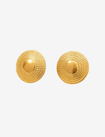 Grecian Circular Stud Earrings