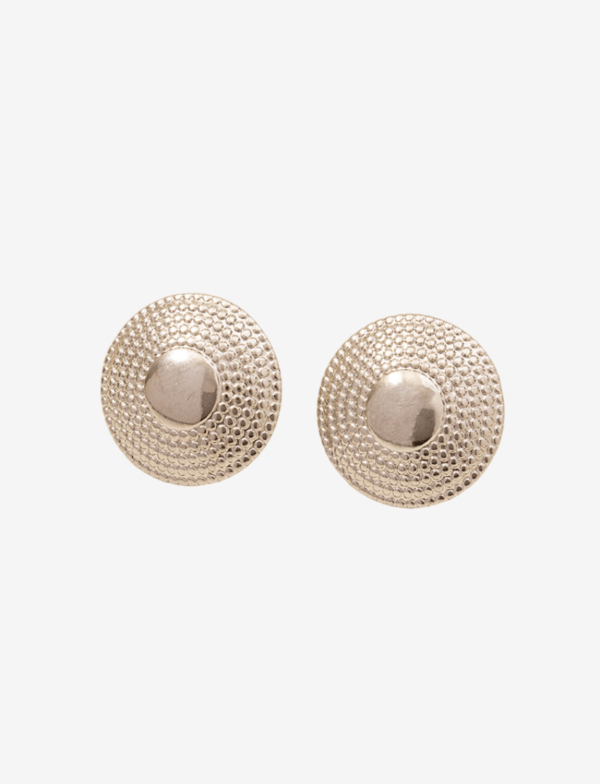 Grecian Circular Stud Earrings