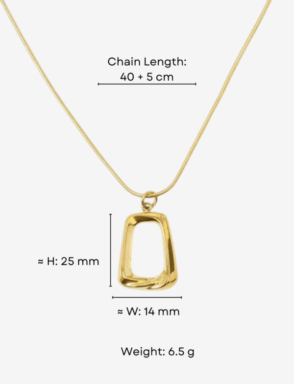 Blake Geometric Pendant Necklace