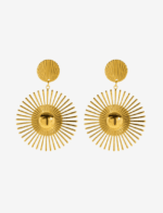 Burning Sun Drop Earrings