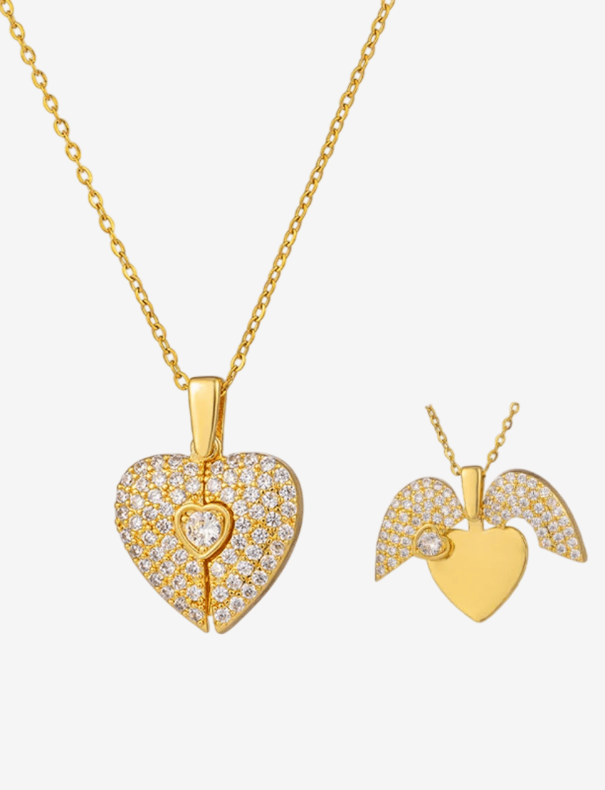 Angel Wings Pendant Necklace