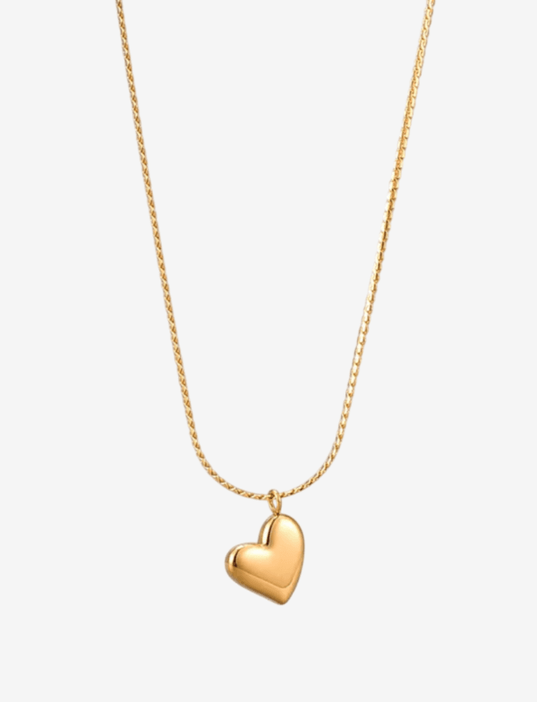 Bijou Heart Pendant Necklace