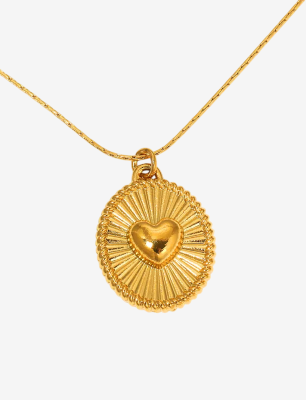 Juliet Heart Pendant Necklace
