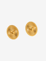 Juliet Heart Stud Earrings