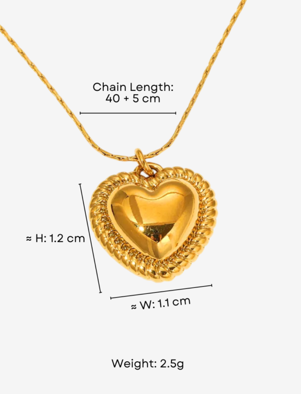 Zoe Heart Pendant Necklace