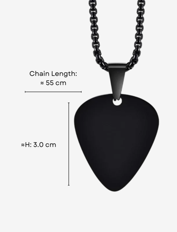 Guitar Pick Pendant Necklace