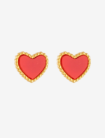 Heart Stud Earrings