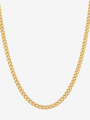 Essential Cuban Chain Necklace – 3.5MM (Approx. 1/8")