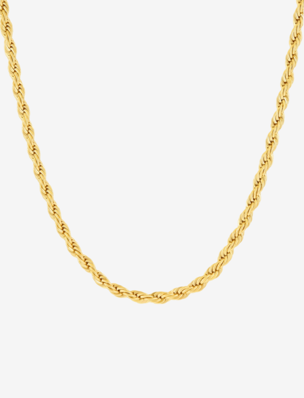 Essential Rope Chain Necklace - 3MM (Approx. 1/8")
