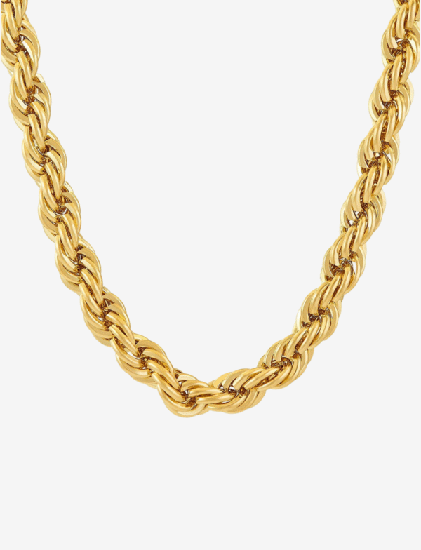 Essential Rope Chain Necklace – 8MM (Approx. 5/16")