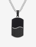 Forge Dog Tag Pendant Necklace