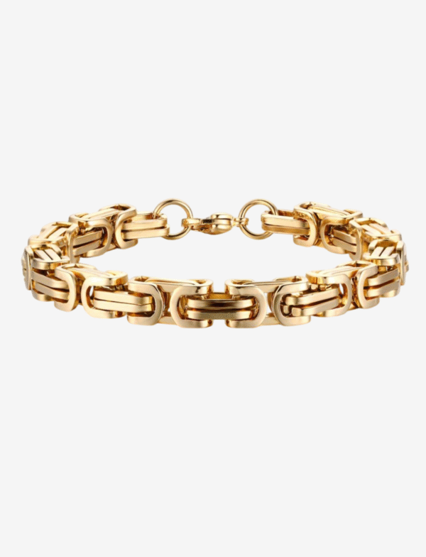 Byzantine Chain Bracelet - 8MM (Approx. 5/16")