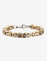 Byzantine Chain Bracelet - 8MM (Approx. 5/16")