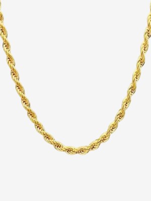 Essential Rope Chain Necklace - 4MM (Approx. 1/5")