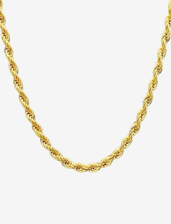 Essential Rope Chain Necklace - 4MM (Approx. 1/5")