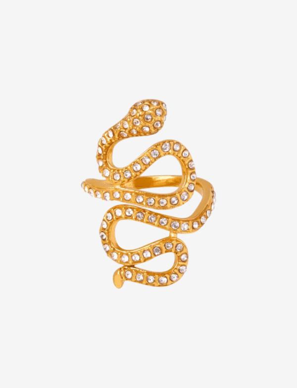 Céleste Snake Open Ring