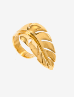 Eden Leaf Open Ring