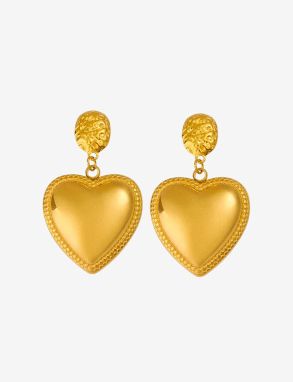 Love Dome Drop Earrings