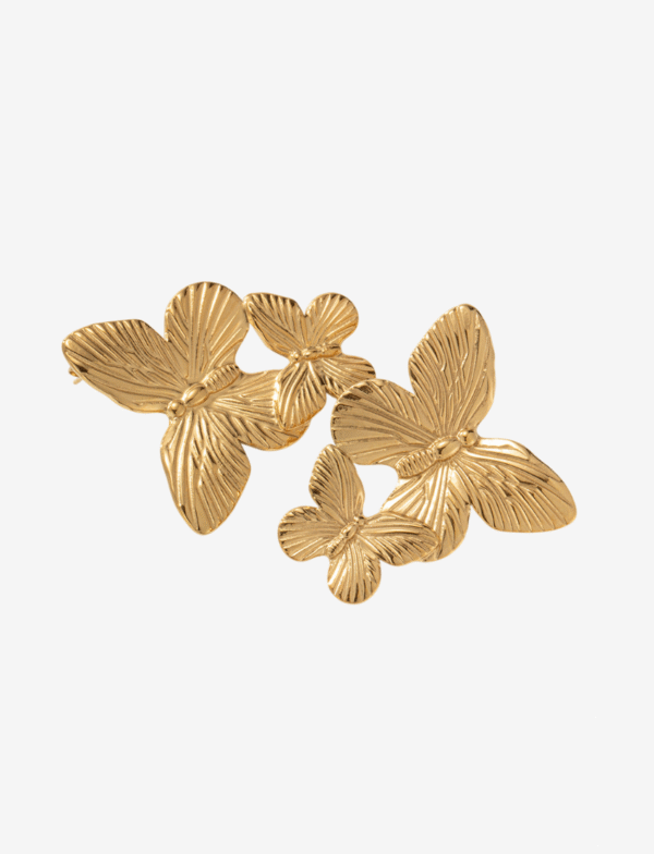 Tethered Butterflies Drop Earrings