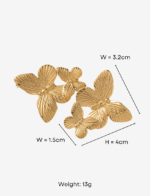 Tethered Butterflies Drop Earrings