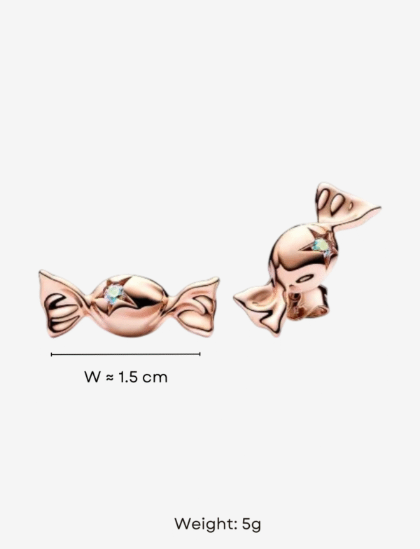 Candy Rose Stud Earrings