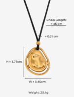 Lyra Pendant Necklace