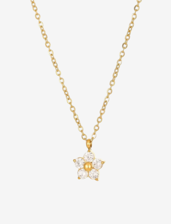 Blooming Jasmine Pendant Necklace