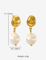 Paloma Pearl Drop Earrings