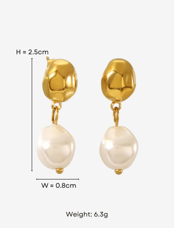 Paloma Pearl Drop Earrings
