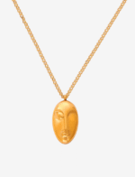 Sleeping Muse Pendant Necklace