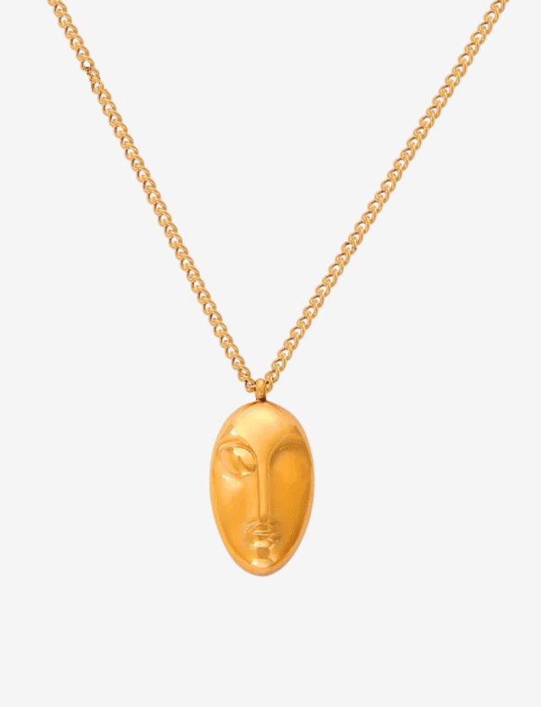 Sleeping Muse Pendant Necklace