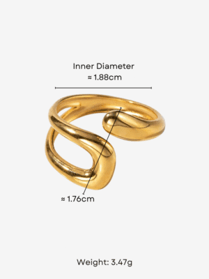 HAUTEHAUS-CAOR [Ciel Adjustable Open Ring, with measurements]