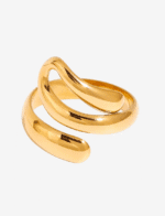 Lune Adjustable Open Ring