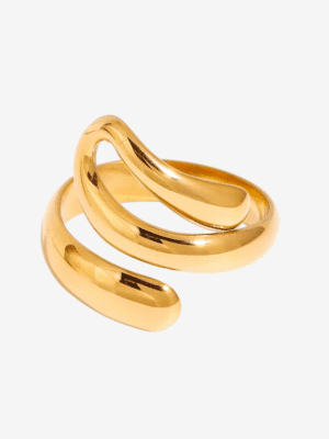 Lune Adjustable Open Ring