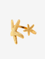 Starfish Adjustable Open Ring