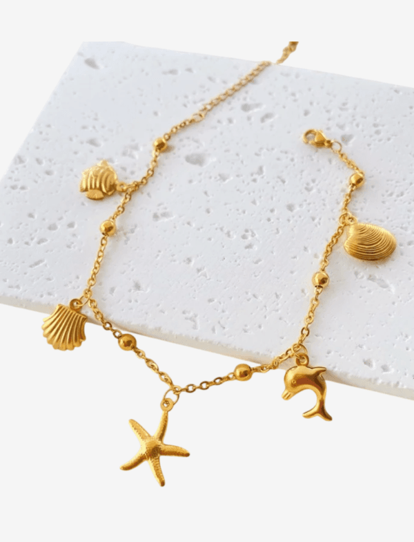Ocean Paradise Charm Anklet
