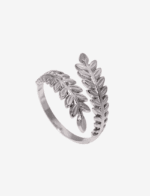 Laurel Wreath Adjustable Open Ring