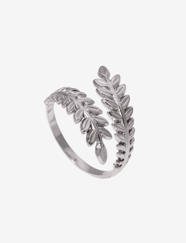 Laurel Wreath Adjustable Open Ring