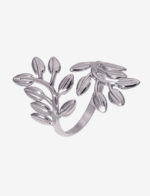 Olive Twist Adjustable Open Ring