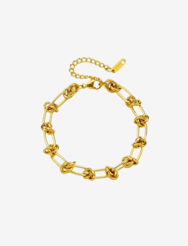 Willow Knot Chain Necklace & Bracelet Set