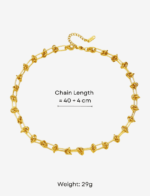 Willow Knot Chain Necklace & Bracelet Set